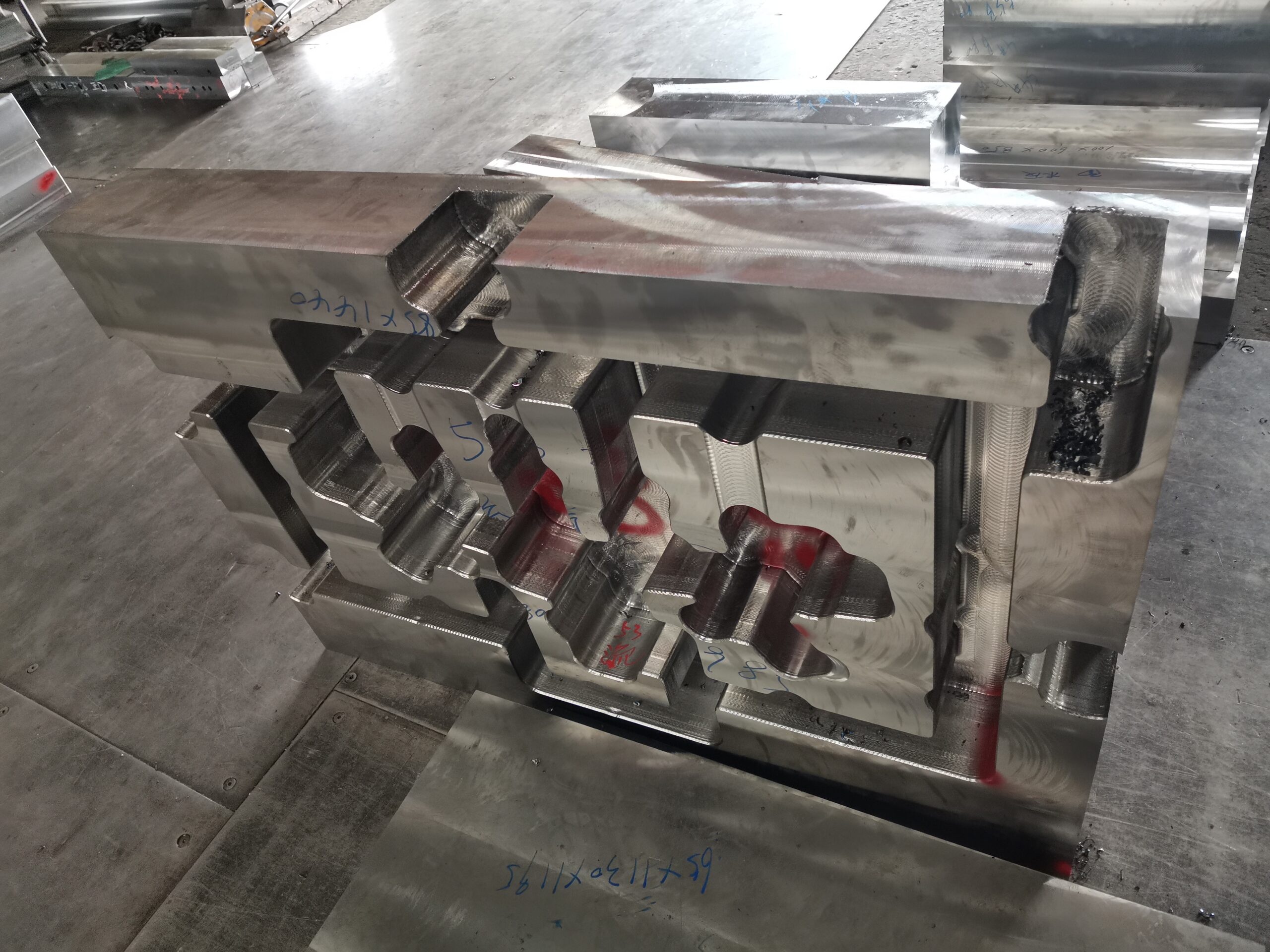 Precision Forging Die Mold Mould Base CNC Machining Plastic Injection Mold Base - Image 2